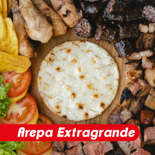 Arepas de maíz Medellín
