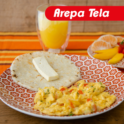 Arepas de maíz Medellín